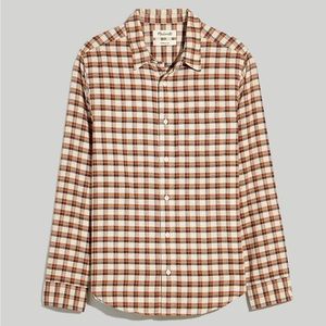 Madewell Perfect Shirt in Harvest Moon Colorway, Men’s Size Medium